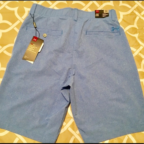 Men’s UA Golf Heatgear Shorts - Size 32 - Picture 2 of 3